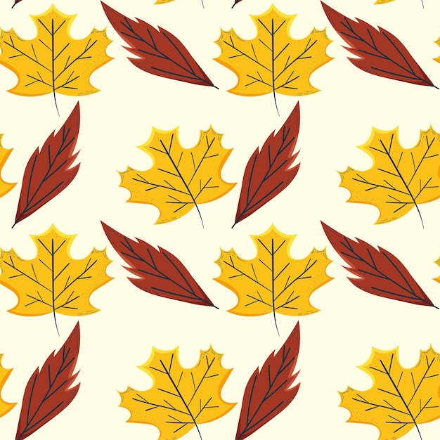 乾燥した葉のパターン