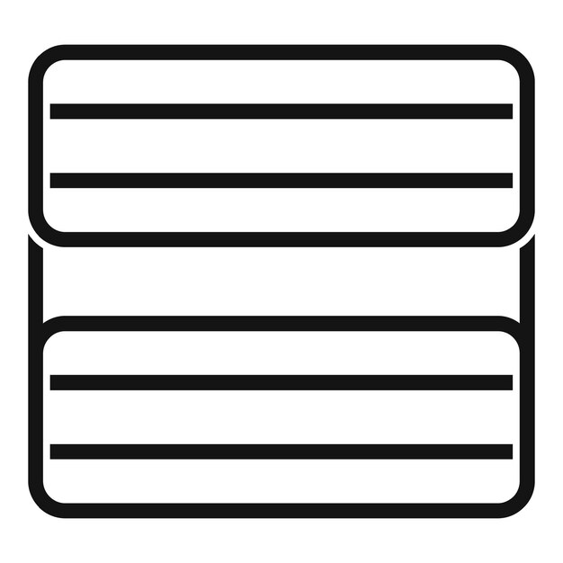 Dryer net icon Simple illustration of Dryer net vector icon for web design isolated on white background