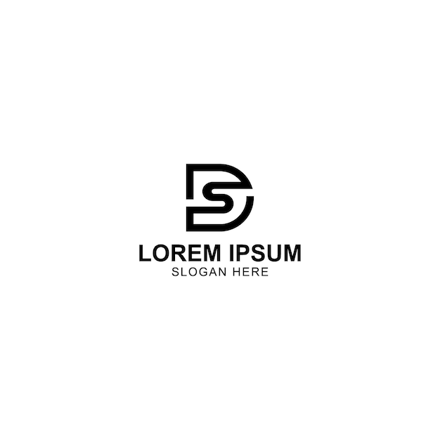 DS logo design concept