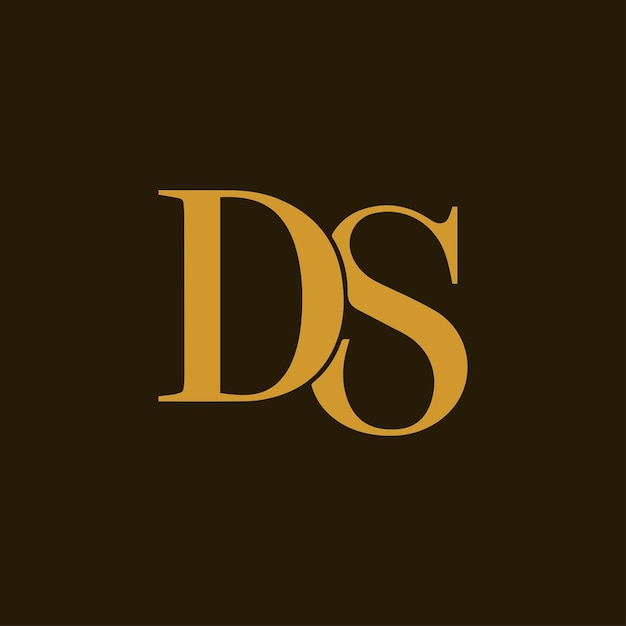 DS 모노그램 로고 터