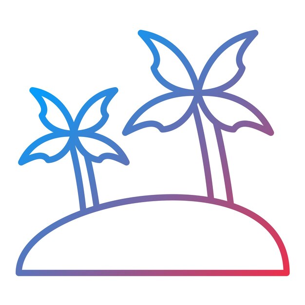 dubai tree icon vector image can be used for dubai