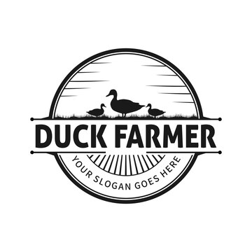 N. Muthu Duck Farm Logo