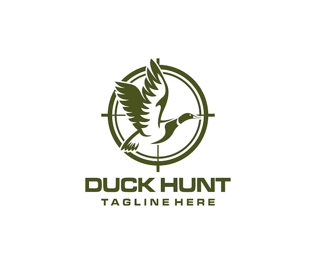 DUCK HUNTING LOGO