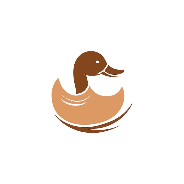 Duck-logo met de titel 'logo voor een bedrijf genaamd duck'