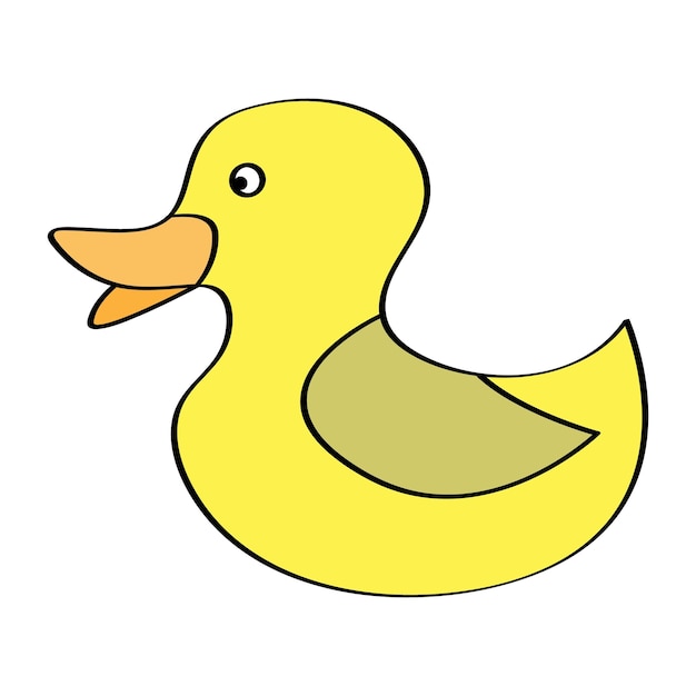 Duck logo vector design