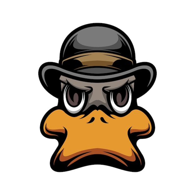 Duck Mascot Logo Design