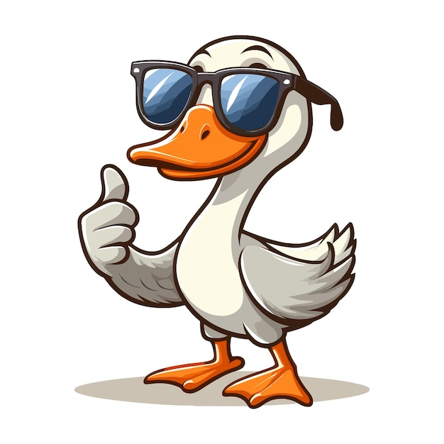 Duck Vector Illustratie.