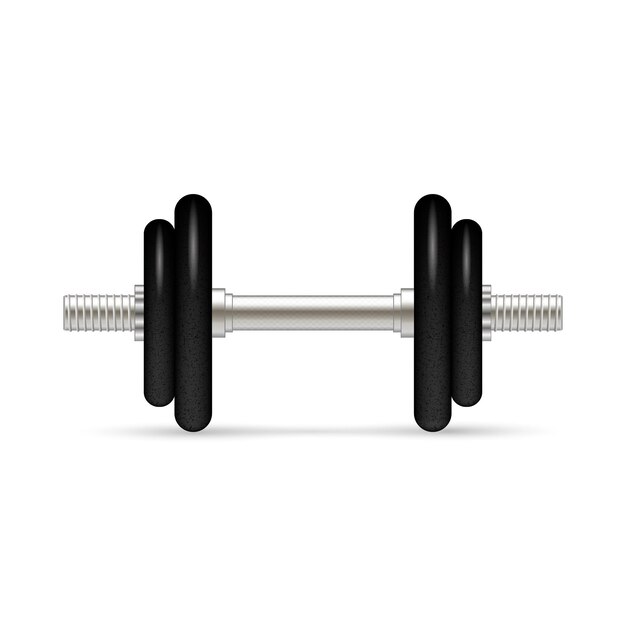 Dumbbell with removable disks