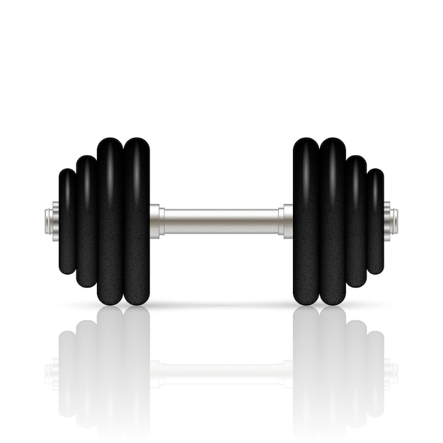 Vector dumbbell with removable disks