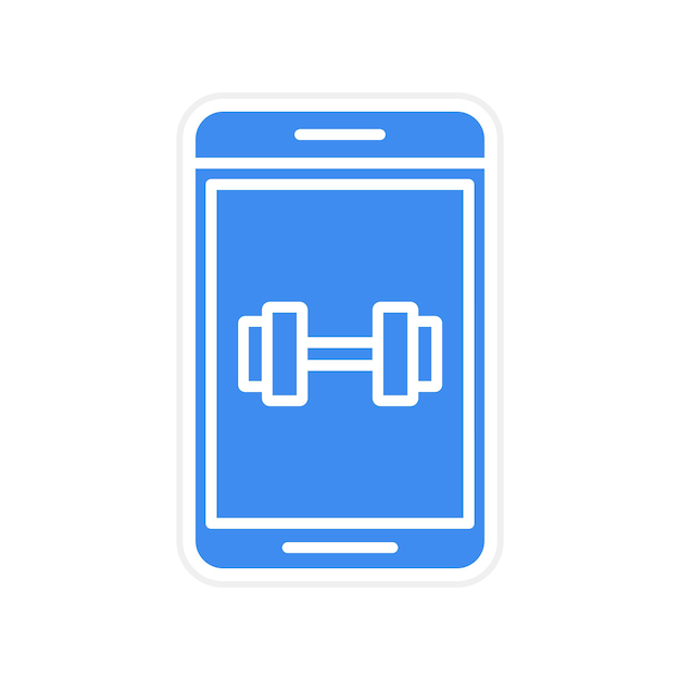 Dumbbells icon vector image Can be used for Workout App