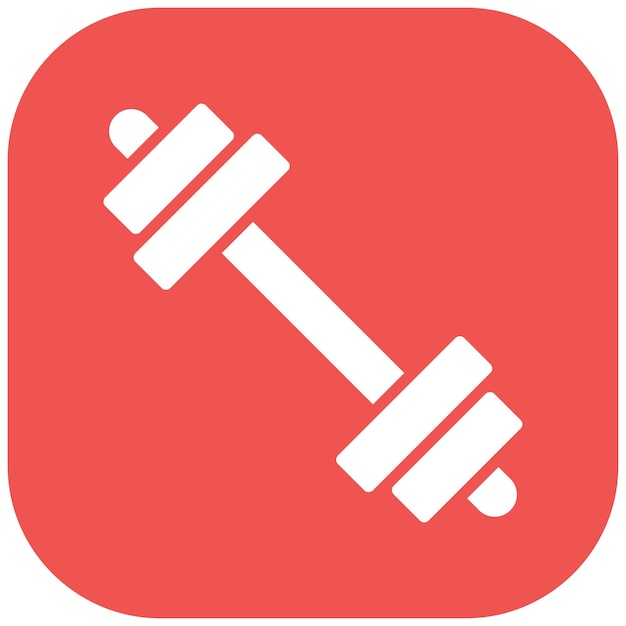 Dumbbells Vector illustratie stijl