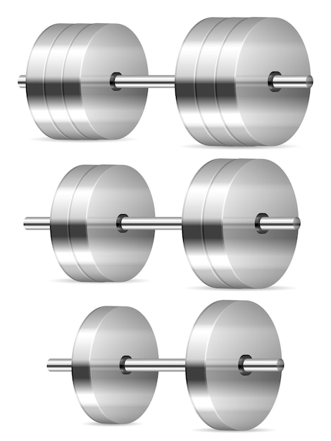 Vettore dumbbells