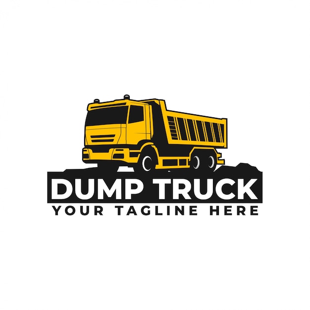 Dump truck logo