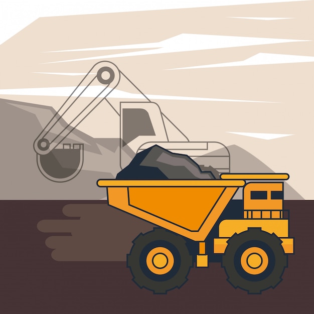 Dump truck vehicle