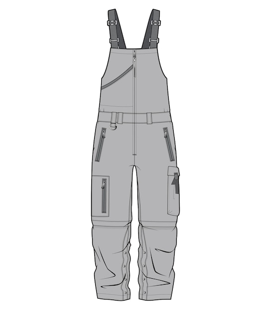 Vector dungarees 1