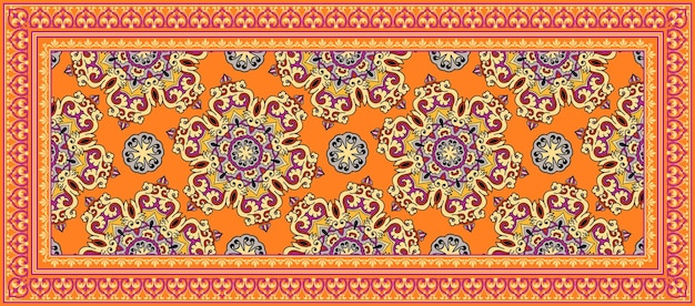 Dupatta Textile Pattern Design