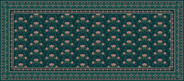 Dupatta Textile Pattern Design