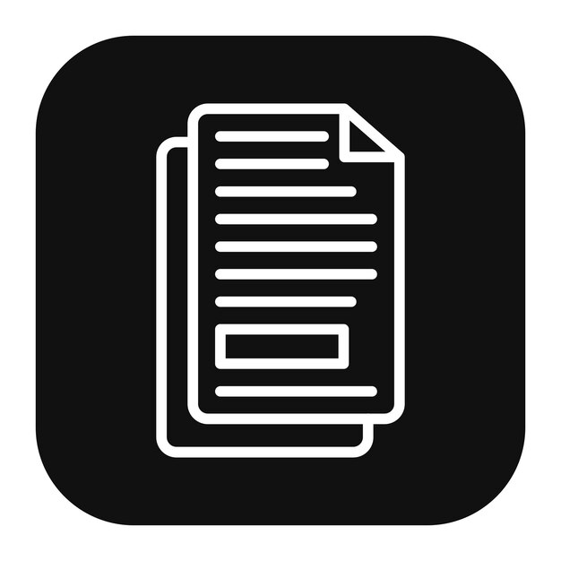 Duplicate Documents Vector Illustration