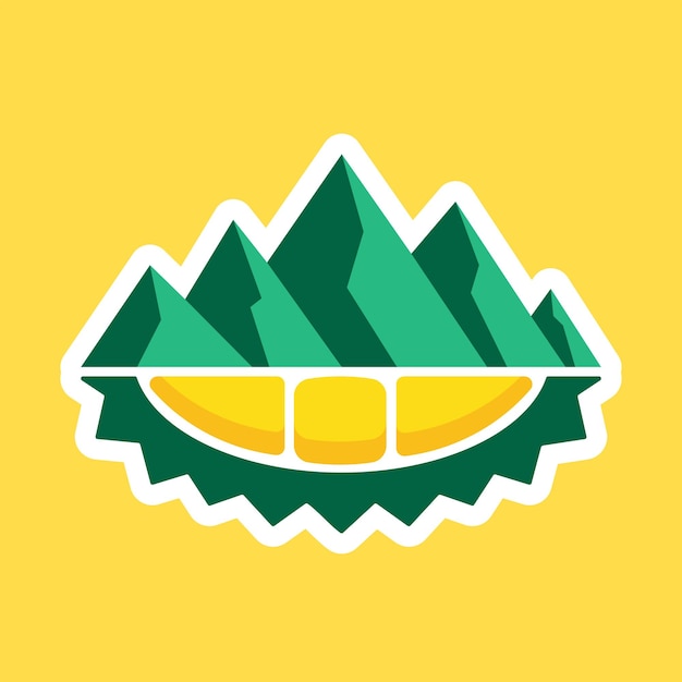 Vector durian restaurant-logo