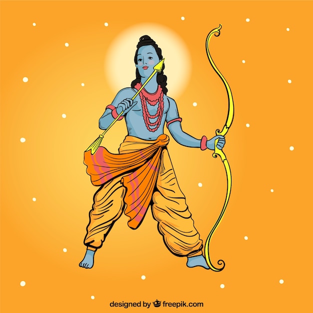 Premium Vector | Dussehra background