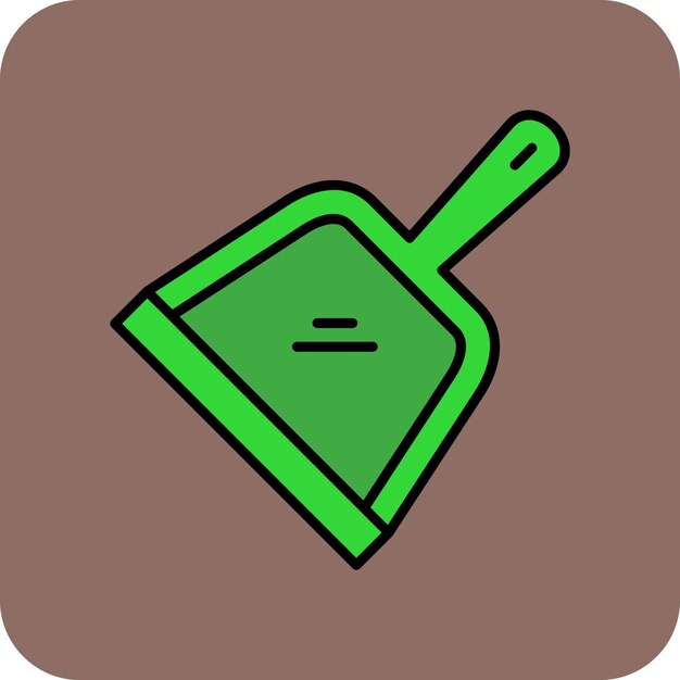 Vector dustpan icon