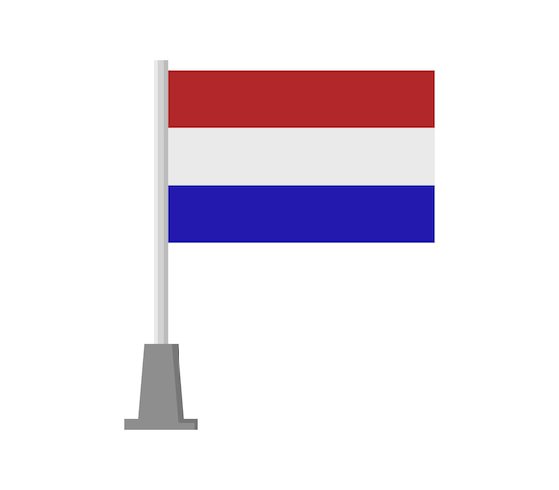 Vector dutch flag