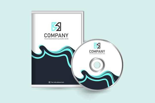 DVD case and disc label design for corporate business