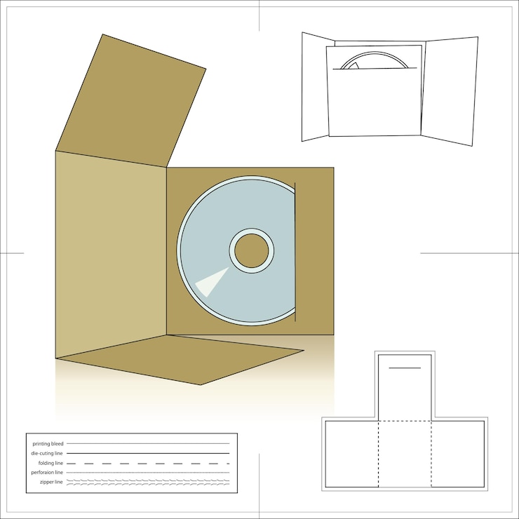 Vector dvd packaging