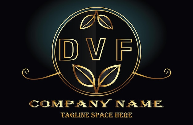 Logo della lettera dvf