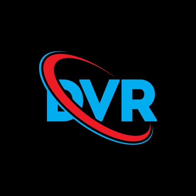 DVR logo DVR letter DVR letter logo design Initials DVR logo linked with circle and uppercase monogram logo DVR typography for technology business and real estate brand