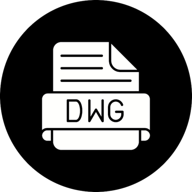 Vector dwg icon