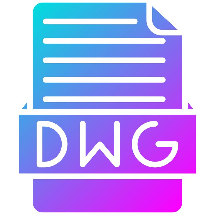 Vector dwg vector illustration style