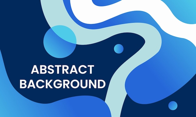 Dynamic abstract background with fluid shapes and varying shades of blue