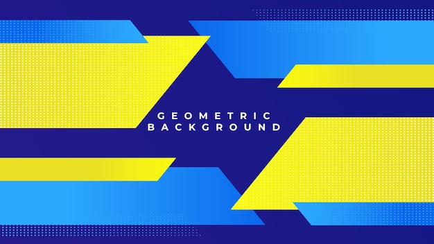 Dynamic abstract geometric colorful gradient shape