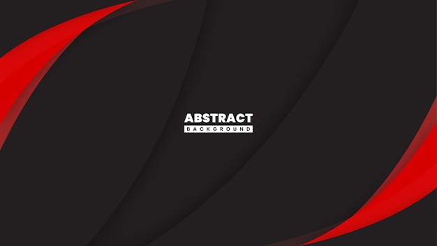Dynamic Abstract Modern Black Red Background Concept EPS 10 Free Vector