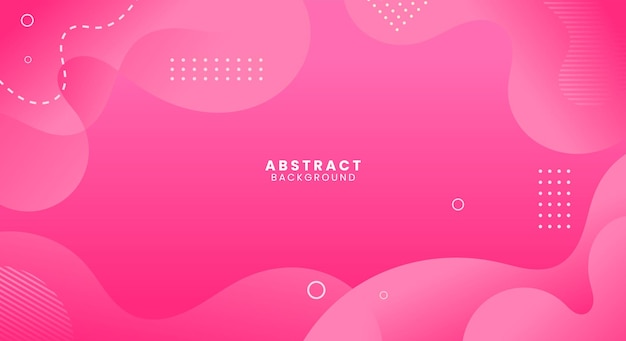 Dynamic abstract trendy pink color gradation background