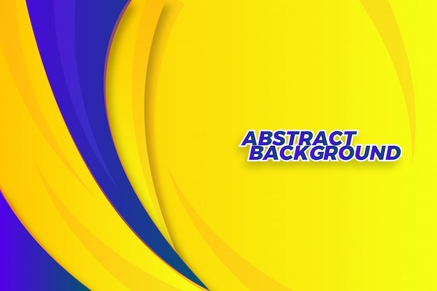 Dynamic abstract wave shapes background template