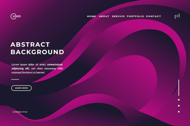Dynamic Abstract Waves Background Perfect for Eye Catching Web Advertising Campaigns
