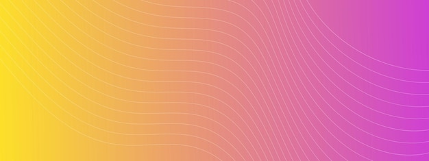 Vector dynamic background with white wave lines