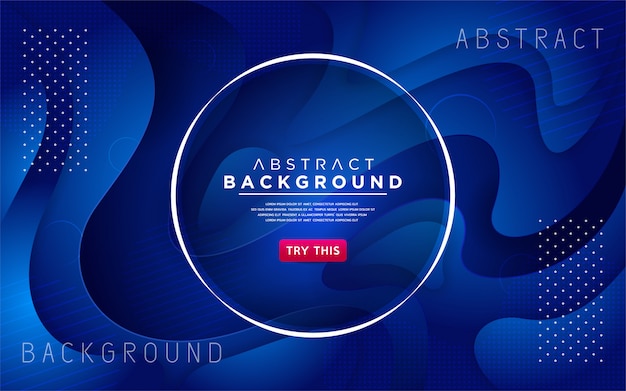 Dynamic blue 3D textured style background