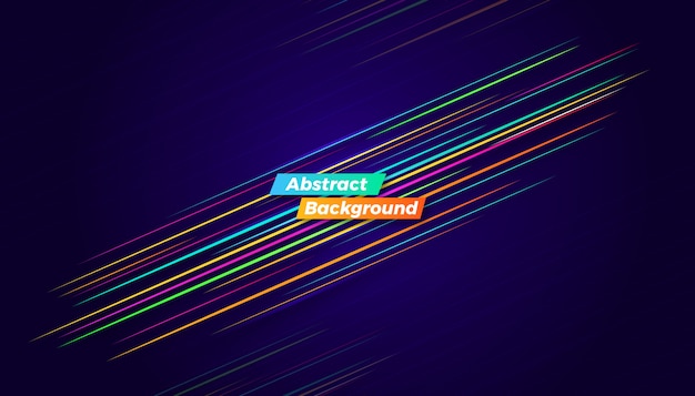 Dynamic colorful motion background