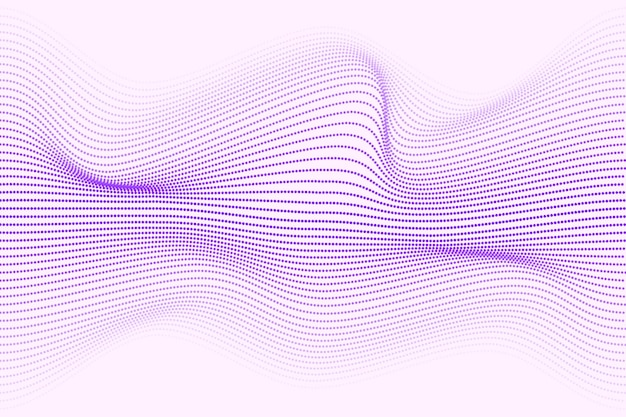 Dynamic Dots Wave Background