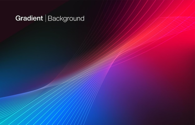 Dynamic gradient technology background