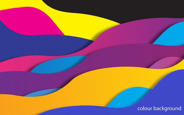 Dynamic liquid color background