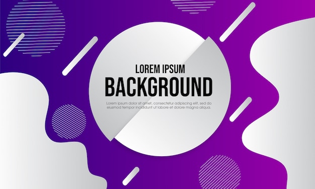 Dynamic modern fluid background design