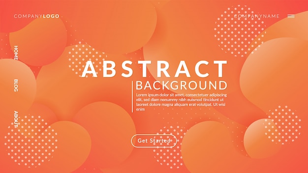 Dynamic Modern Gradient Abstract Background Vector