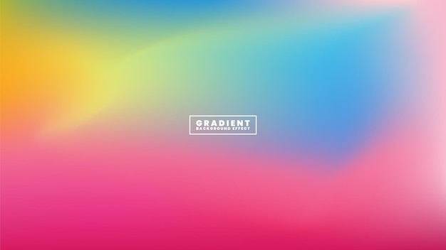 Dynamic rainbow color gradients abstract vector background concept