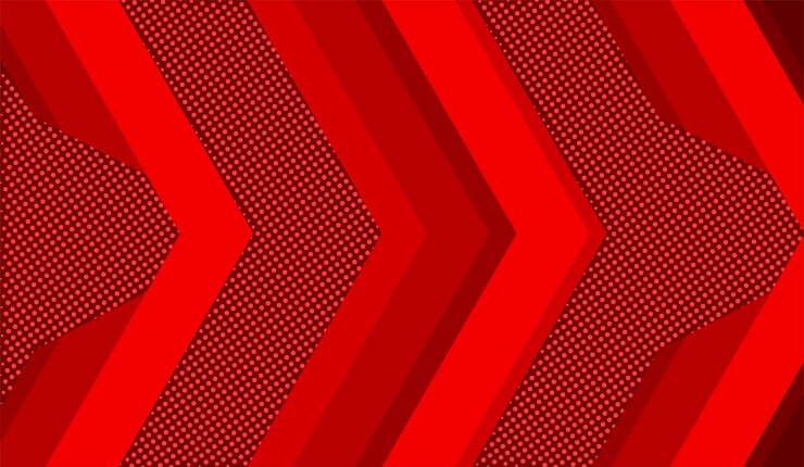 Vector 역동적인 빨간색 추상적인 점 텍스처는 현대적인 디자인과 디지털 배경에 이상적입니다.