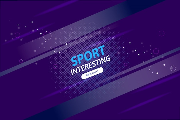 Vector dynamic and sporting abstract background
