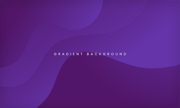 Dynamic textured background design in fluid gradient style with purple color